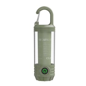 Rechargeable Outdoor Portable LED Camping Light (Color: Green, type: Camping Light)